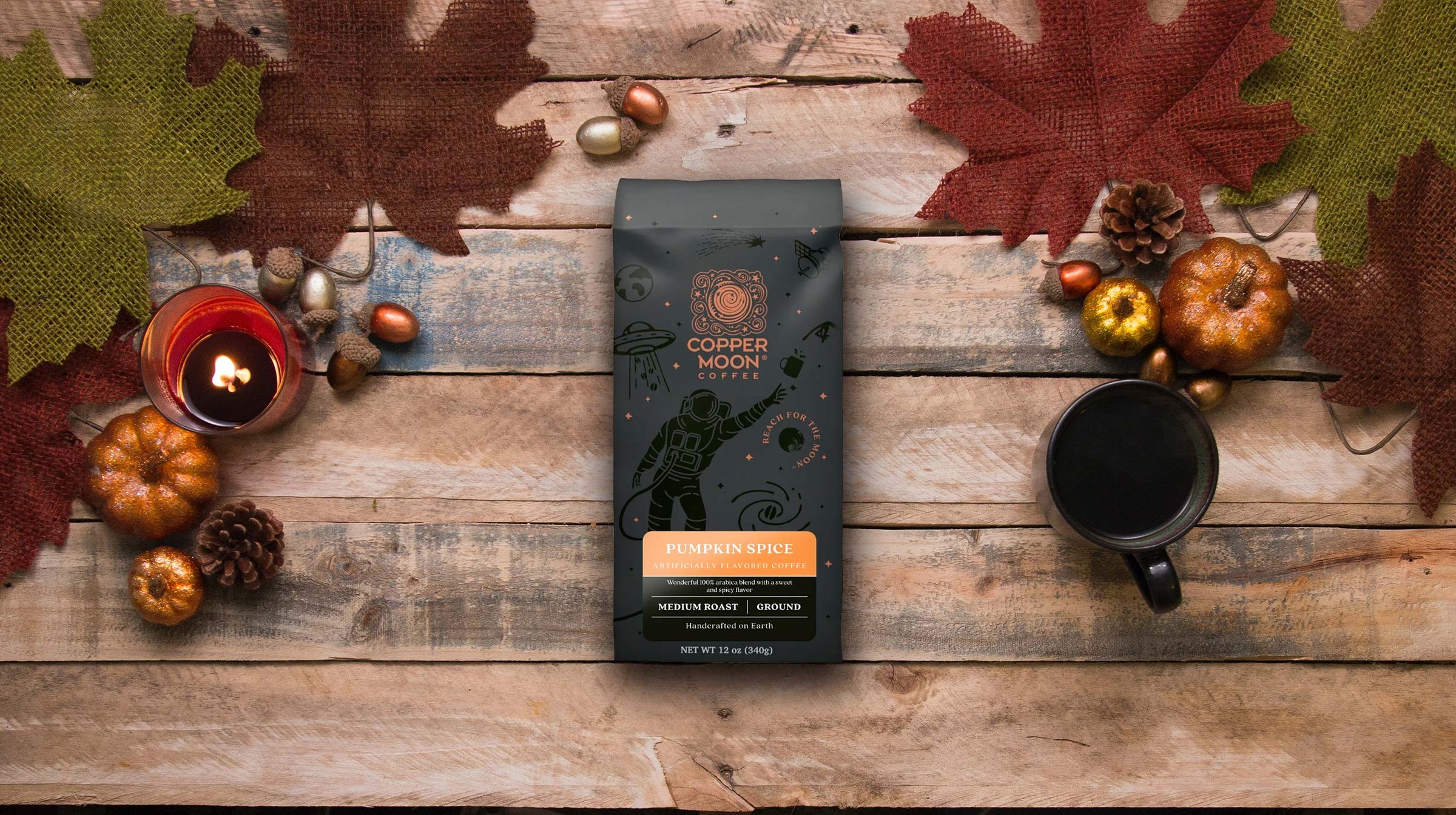 Pumpkin Spice Coffee Beans & Pods