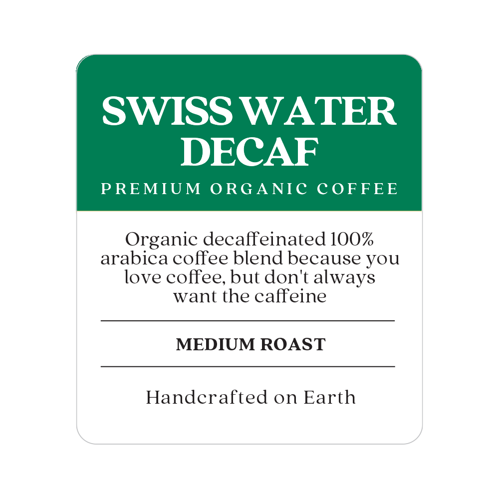 Organic Swiss Water® Decaf Single Cup