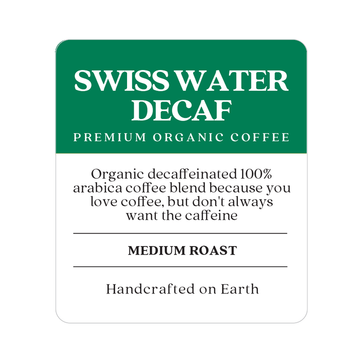 Organic Swiss Water® Decaf Single Cup